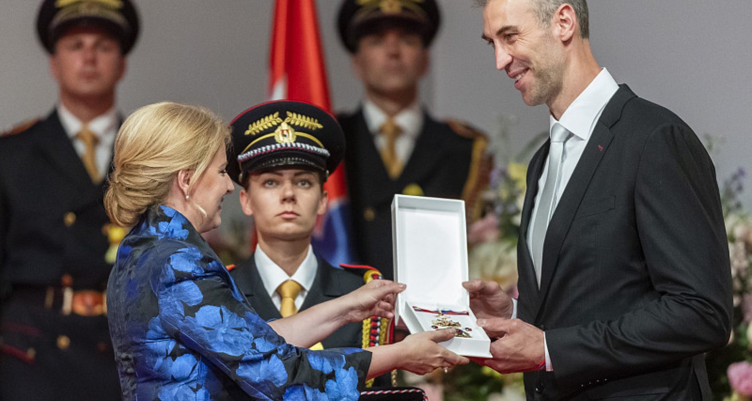 Pavol Demitra a Zdeno Chára získali štátne vyznamenanie