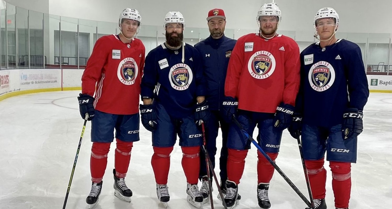 Skills coach Dukly Trenčín aktuálne s Florida Panthers